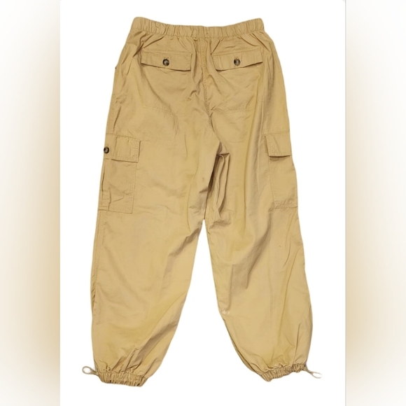 Avec Les Filles Anthropologie relaxed baggy cotton cargo pants, Size M - Picture 2 of 7